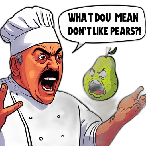 food, comic, panel, chef transparent PNG cut-out