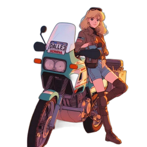 jacket, weapon, robot, car transparent PNG cut-out