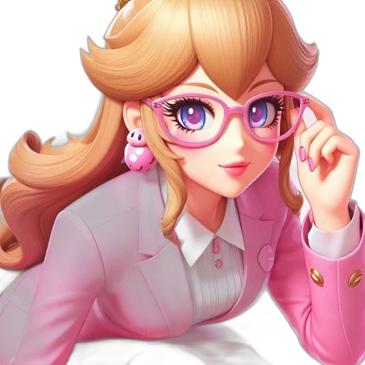 staff, anime, 3d render, cartoon transparent PNG cut-out