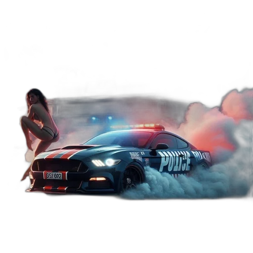 car, weapon, concept art, photorealistic transparent PNG cut-out