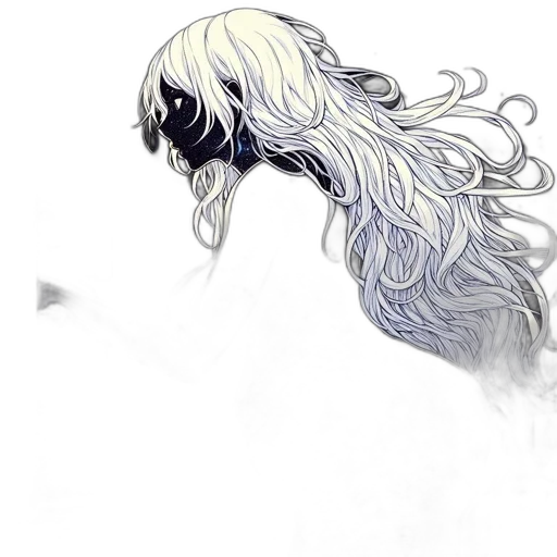 mask, hair, creature, dragon transparent PNG cut-out