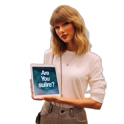 jacket, woman, stands, apple transparent PNG cut-out