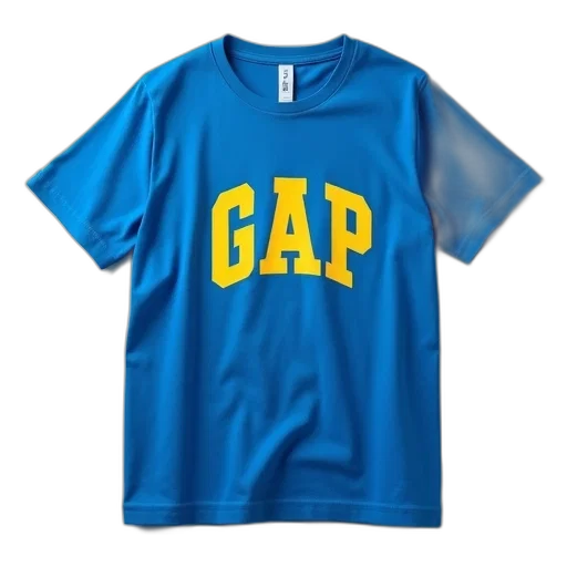 3d render, plain, blue, t-shirt transparent PNG cut-out