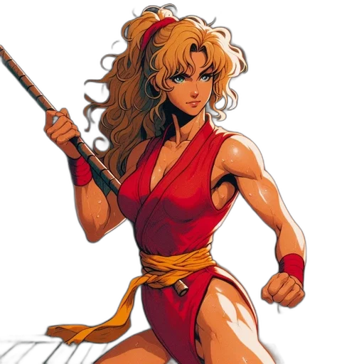 comic book art, concept art, fantasy art, anime transparent PNG cut-out