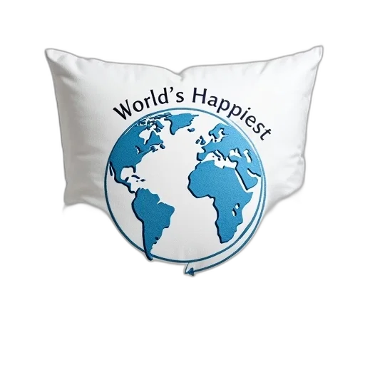 staff, white, pillow, blue transparent PNG cut-out