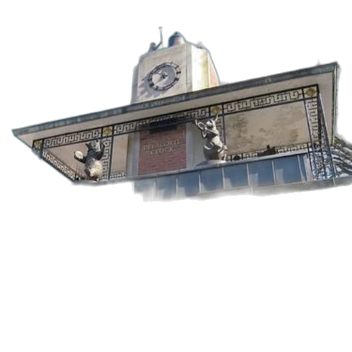 building, staff, robot, crown transparent PNG cut-out