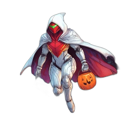 mask, robot, jacket, concept art transparent PNG cut-out