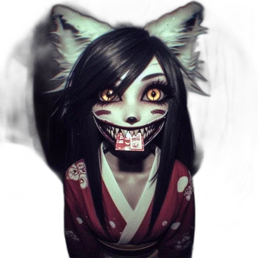 mask, creature, face, staff transparent PNG cut-out
