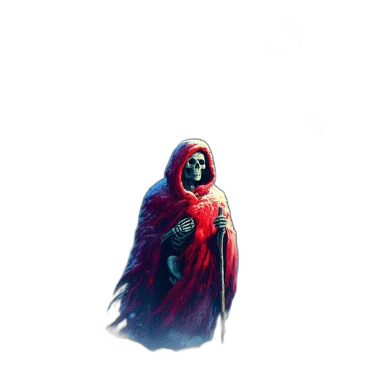 mask, creature, face, jacket transparent PNG cut-out