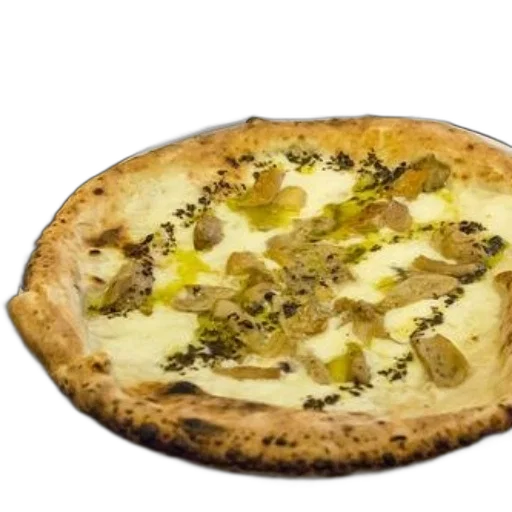 food, crown, pizza, white transparent PNG cut-out