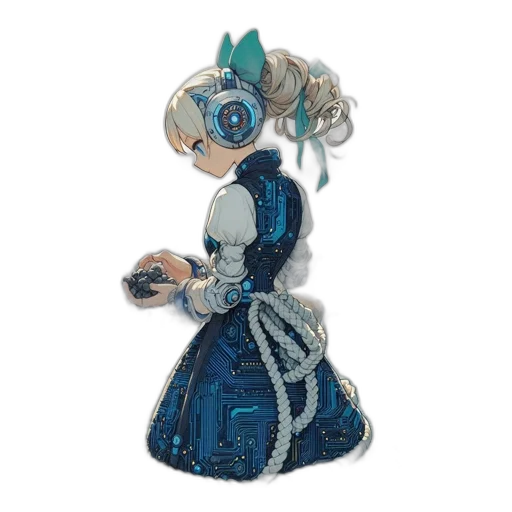 dress, jewelry, robot, mask transparent PNG cut-out