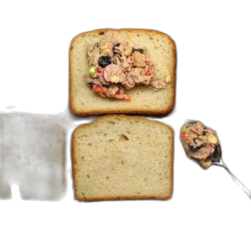 food, six, slices, bread transparent PNG cut-out