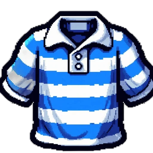 jacket, pixel art, 3d render, concept art transparent PNG cut-out