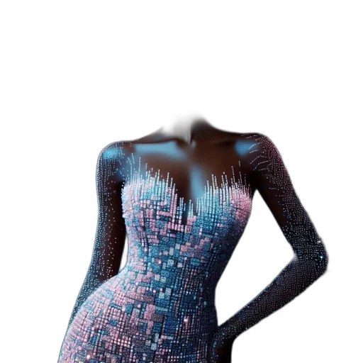 dress, robot, creature, jacket transparent PNG cut-out