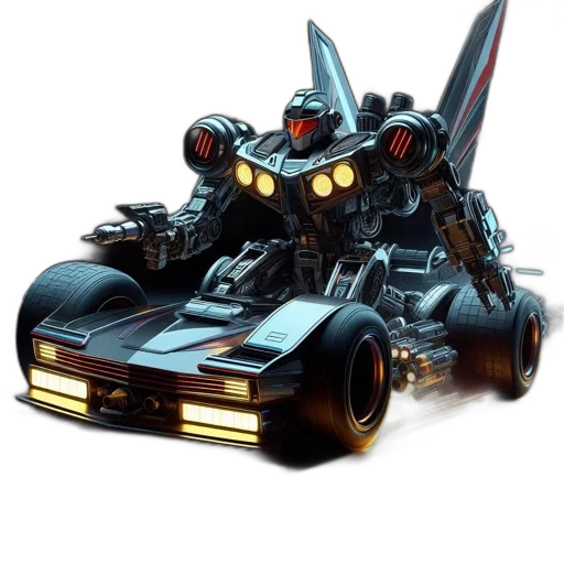 robot, car, weapon, concept art transparent PNG cut-out