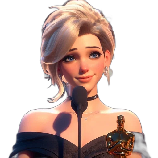 dress, bottle, crown, face transparent PNG cut-out