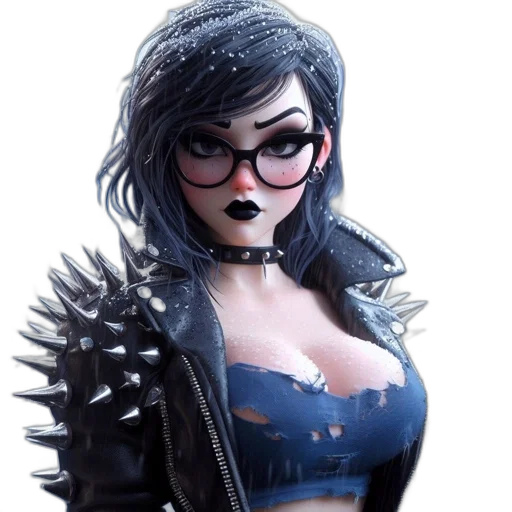 mask, jacket, face, comic book art transparent PNG cut-out