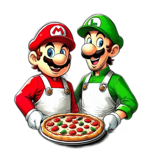 food, pixel art, 3d render, concept art transparent PNG cut-out