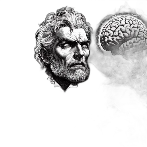 face, concept art, comic book art, pencil sketch transparent PNG cut-out
