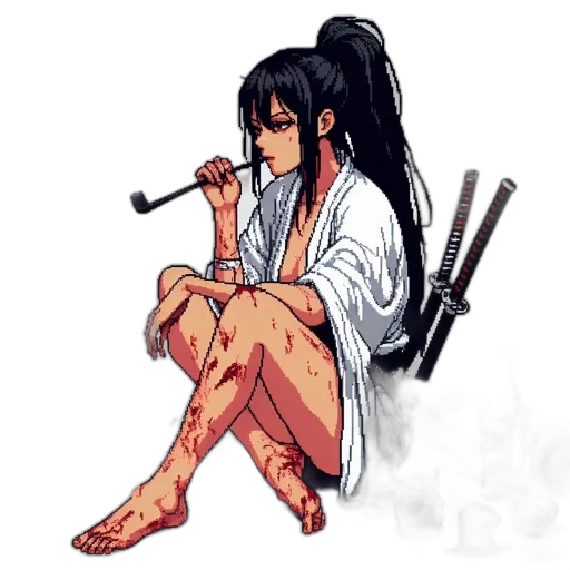 weapon, pixel art, concept art, anime transparent PNG cut-out