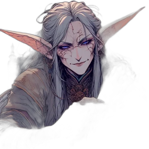 creature, face, dragon, staff transparent PNG cut-out