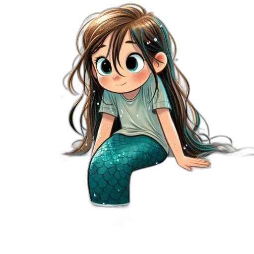 dress, creature, staff, cartoon transparent PNG cut-out