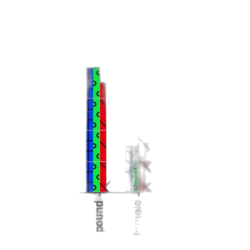 3d render, pixel art, green, pastel transparent PNG cut-out