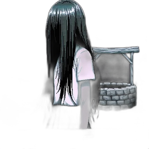 hair, face, mask, dress transparent PNG cut-out