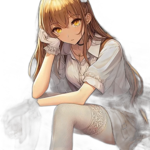 dress, staff, face, crown transparent PNG cut-out