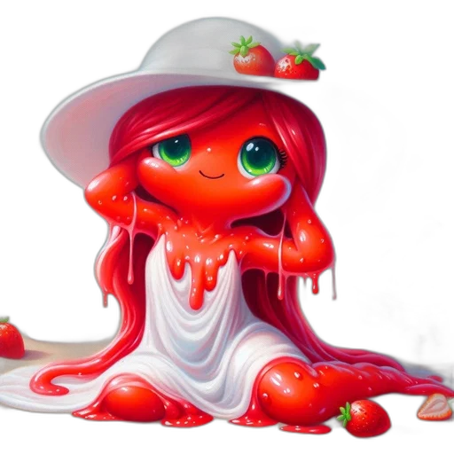 creature, food, hat, concept art transparent PNG cut-out