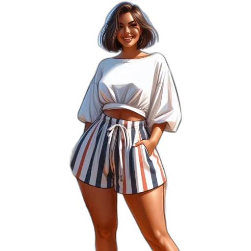 dress, jacket, shoes, concept art transparent PNG cut-out