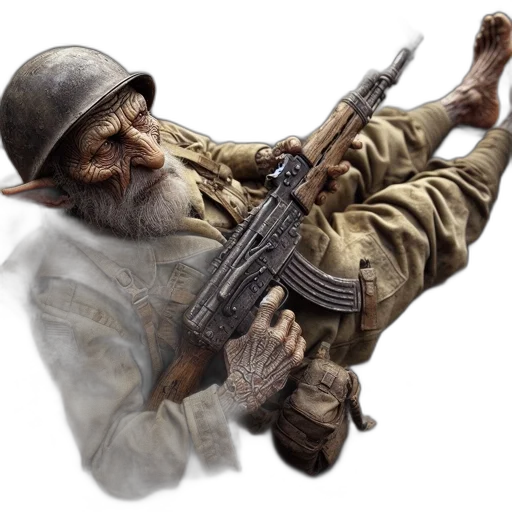 animal, weapon, staff, creature transparent PNG cut-out