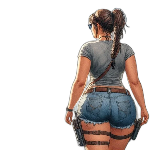 weapon, dress, jacket, concept art transparent PNG cut-out