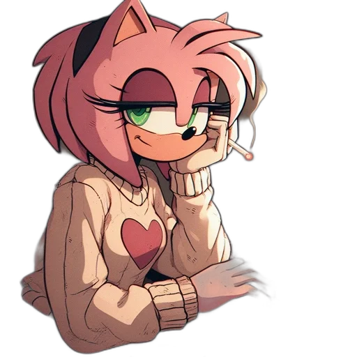 jacket, creature, staff, pixel art transparent PNG cut-out