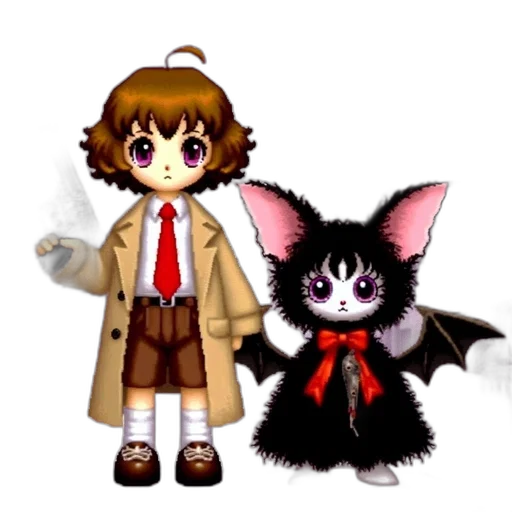 staff, creature, animal, pixel art transparent PNG cut-out