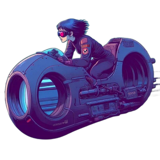 weapon, robot, car, creature transparent PNG cut-out