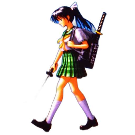 weapon, staff, robot, dress transparent PNG cut-out