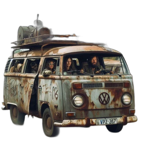 car, weapon, concept art, photorealistic transparent PNG cut-out