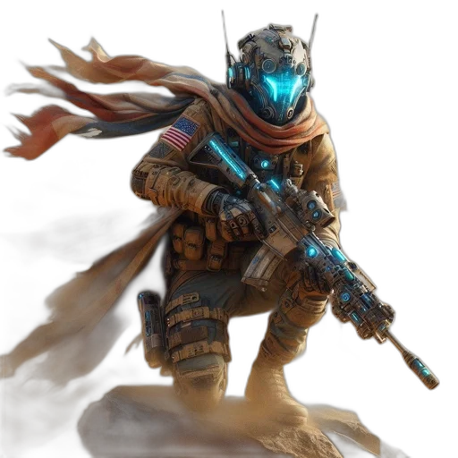 weapon, robot, sword, concept art transparent PNG cut-out