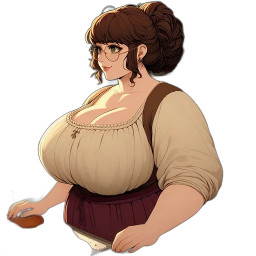dress, staff, food, concept art transparent PNG cut-out