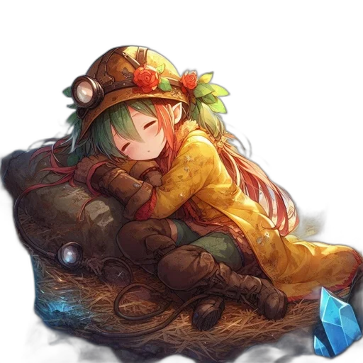 dragon, creature, hat, weapon transparent PNG cut-out