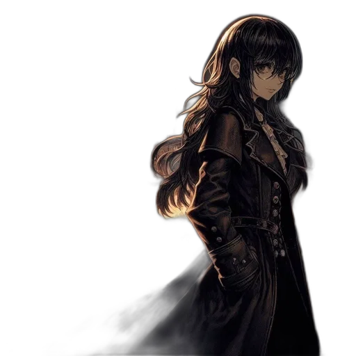 jacket, weapon, dress, sword transparent PNG cut-out