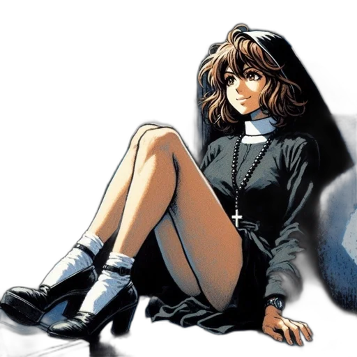 jacket, comic book art, concept art, anime transparent PNG cut-out