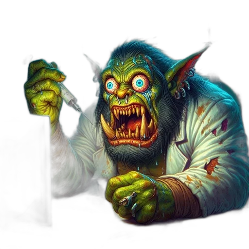 staff, creature, face, concept art transparent PNG cut-out