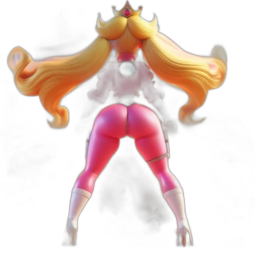 crown, hair, concept art, 3d render transparent PNG cut-out