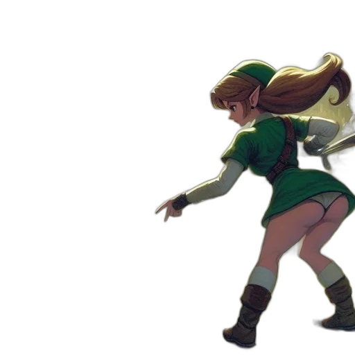 concept art, 3d render, pixel art, fantasy art transparent PNG cut-out