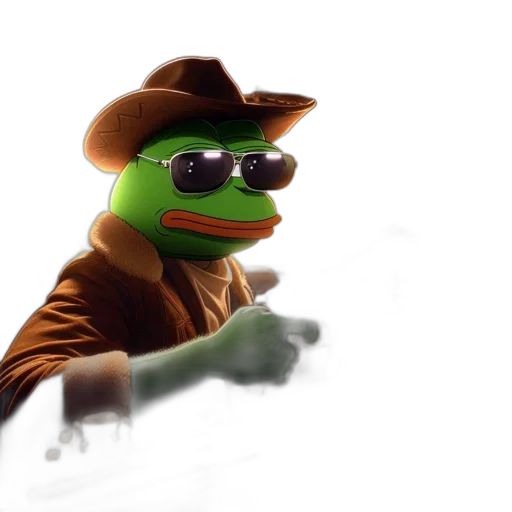 hat, animal, creature, staff transparent PNG cut-out