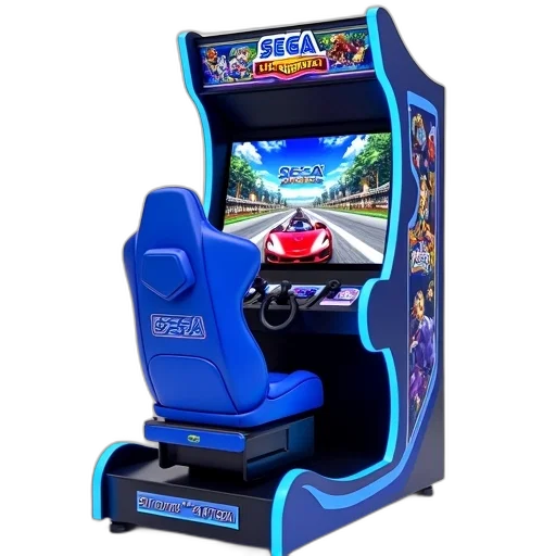 car, modern, arcade, machine transparent PNG cut-out