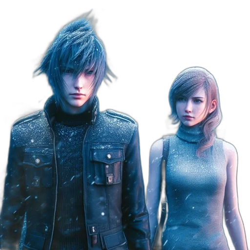 jacket, concept art, cyberpunk, fantasy art transparent PNG cut-out