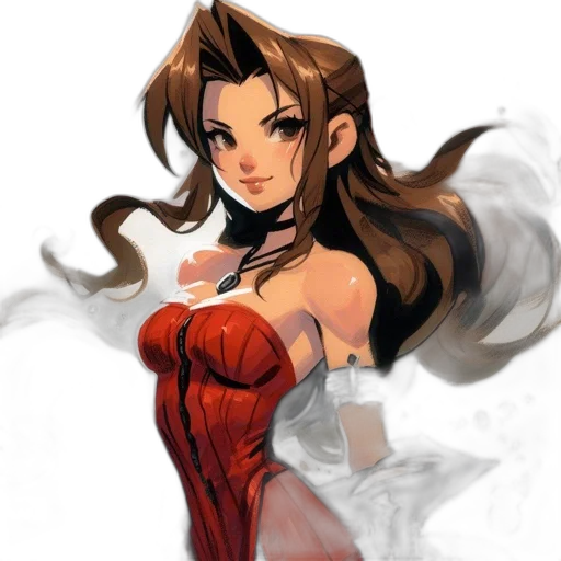 dress, fantasy art, concept art, anime transparent PNG cut-out